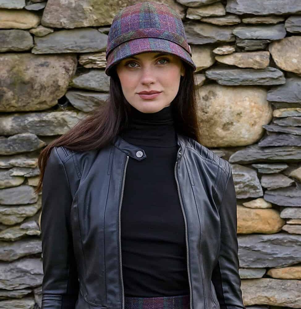 Irish Tweed Flapper For Women - Vintage Plaid