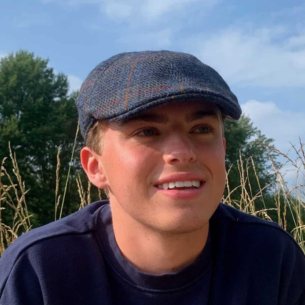 Irish Scally Newsboy Cap - Scots-Irish Tweed