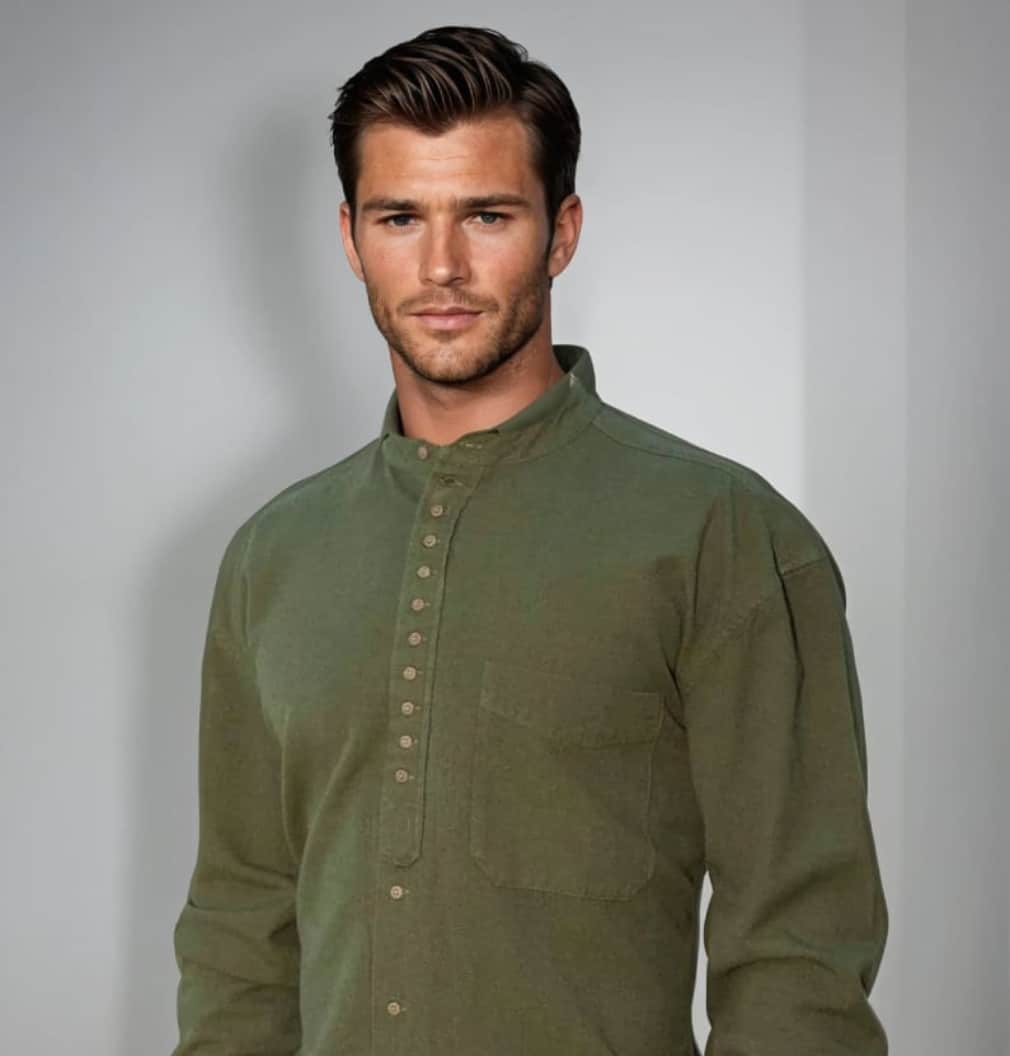 slim fit dress slacks COMPACT SHIRT – ISSEY MIYAKE ONLINE STORE main image 0