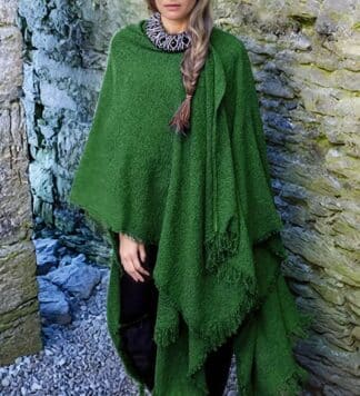 Celtic Ruana Wrap - Green