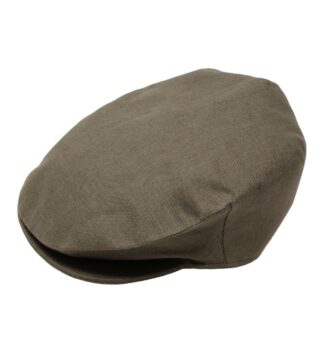 Irish Vintage Linen Cap - Khaki