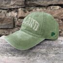 Irish Army Green Baseball Cap. Adjustable strap.