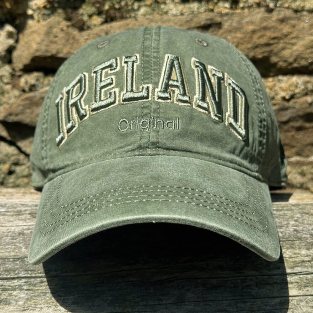 Irish Baseball Cap - Army Green
