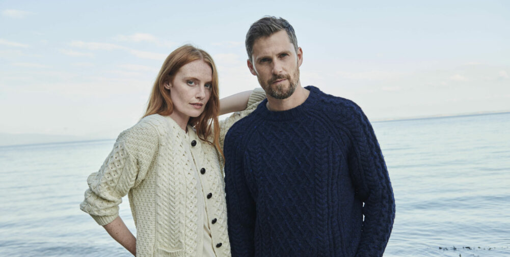Irish Gifts - Aran Wool Sweaters.