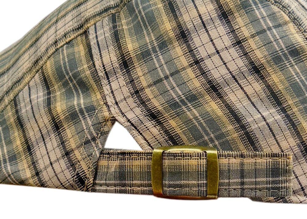 Irish Plaid Lightweight Summer Cap - Adjustable