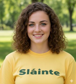 Slainte Irish T Shirt for Women.