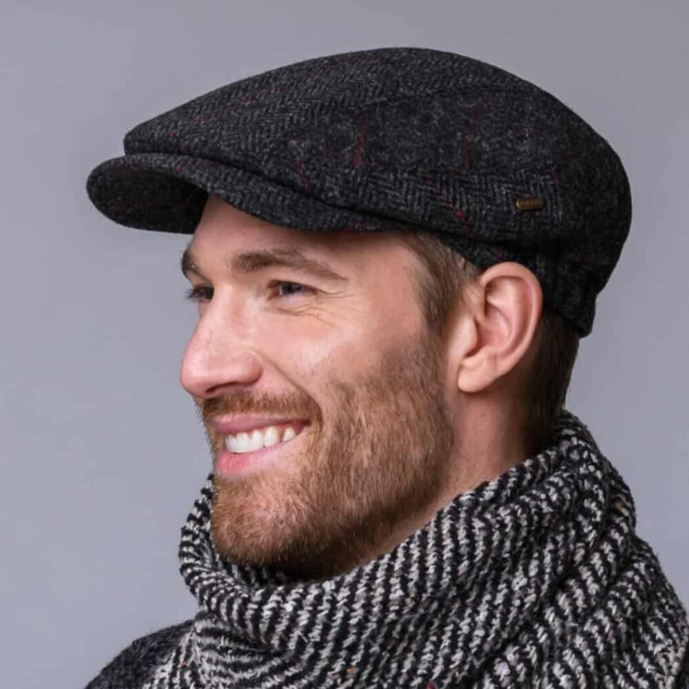 Irish Wool Kerry Cap - Gray