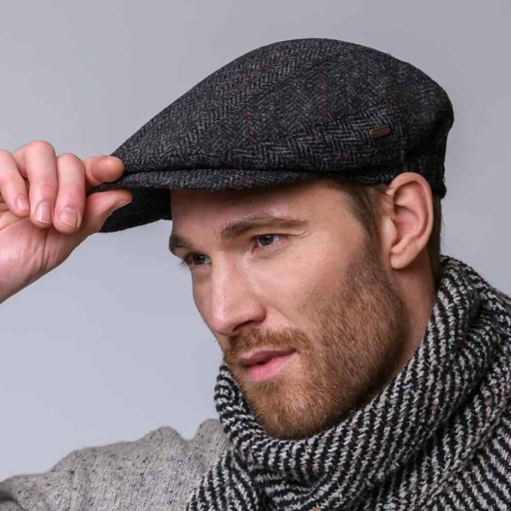 Irish Wool Kerry Cap - Gray