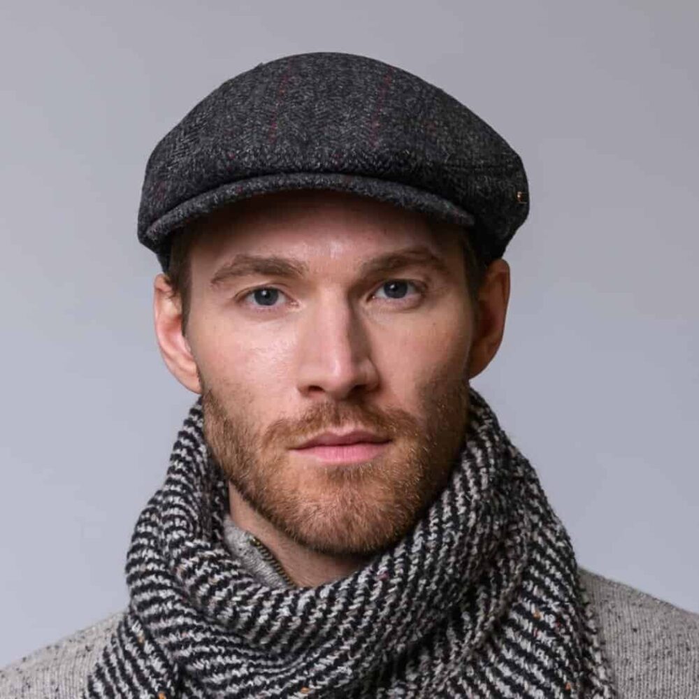 Irish Wool Kerry Cap - Gray