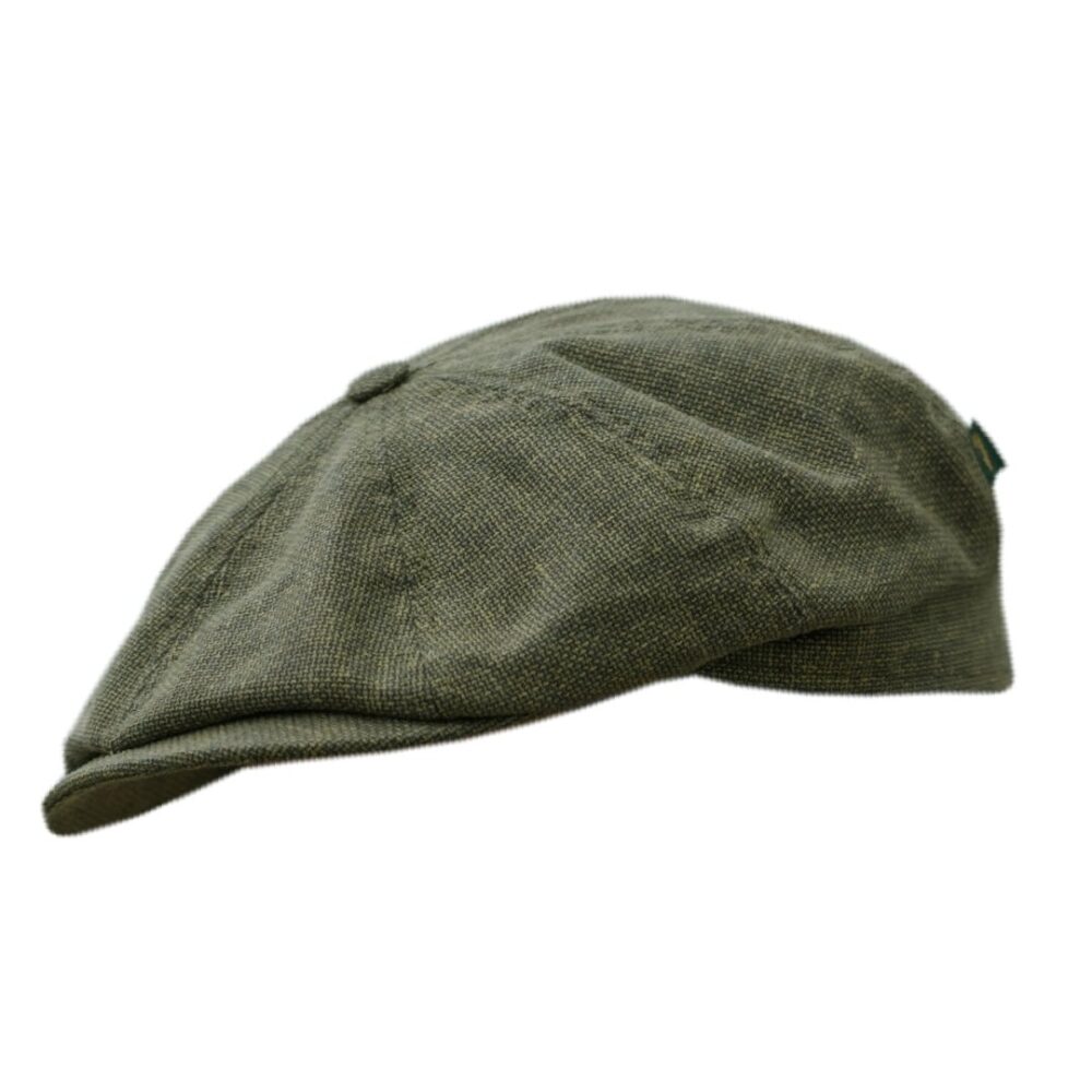 Irish Linen 8 Piece Summer Cap | Sage Green
