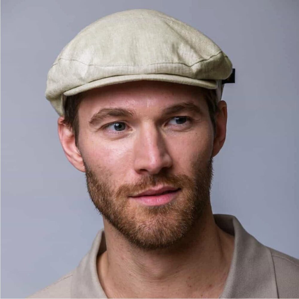 Summer Light Linen Cap | Stone