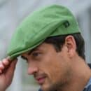 Irish Linen Cap - Green.