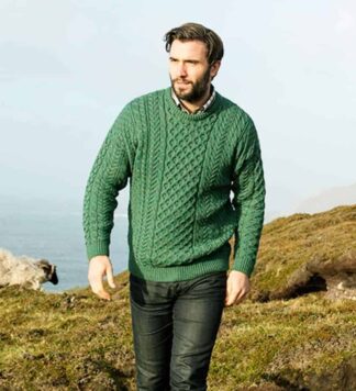 Irish Wool Sweater for Men