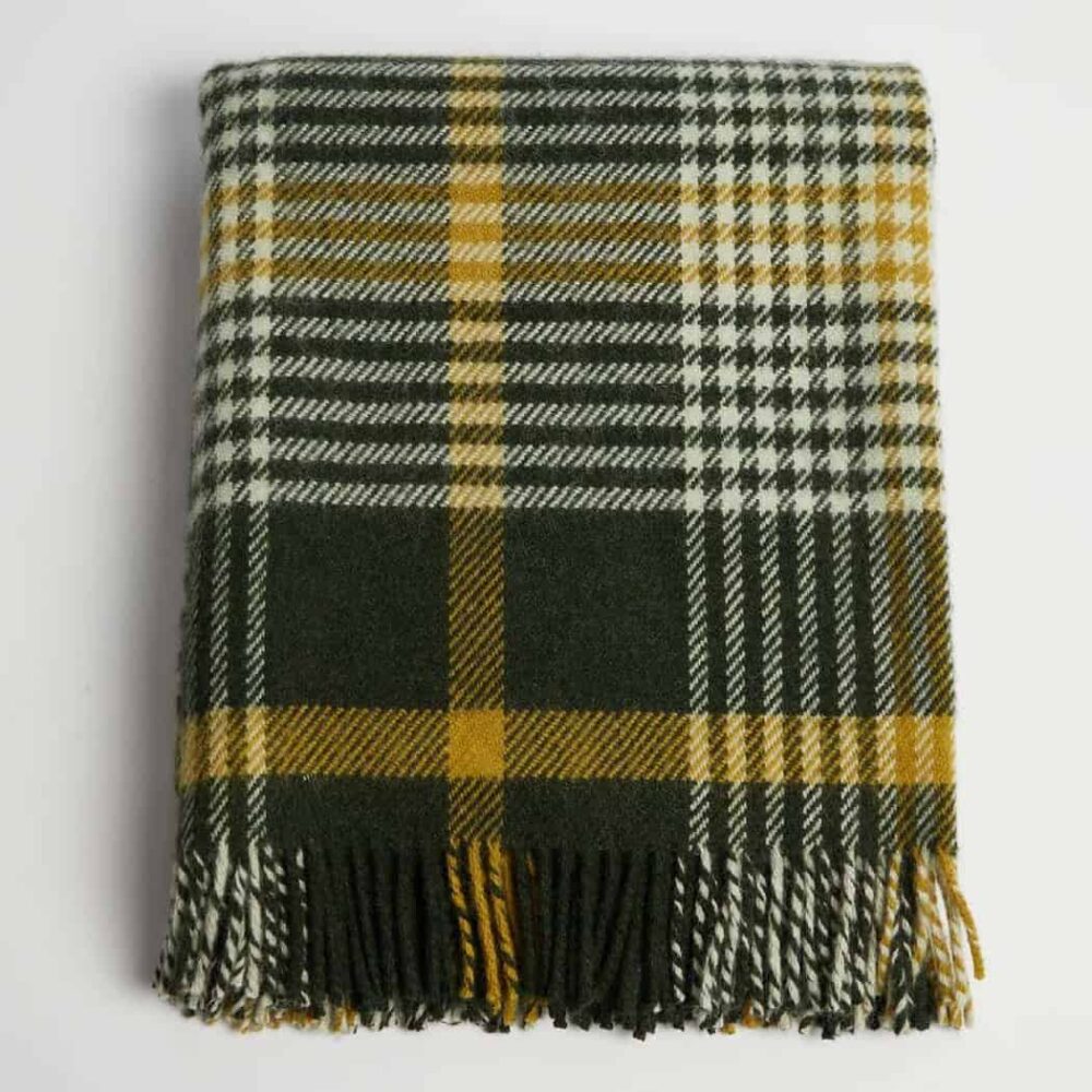 Michael Collins Wool Throw Blanket