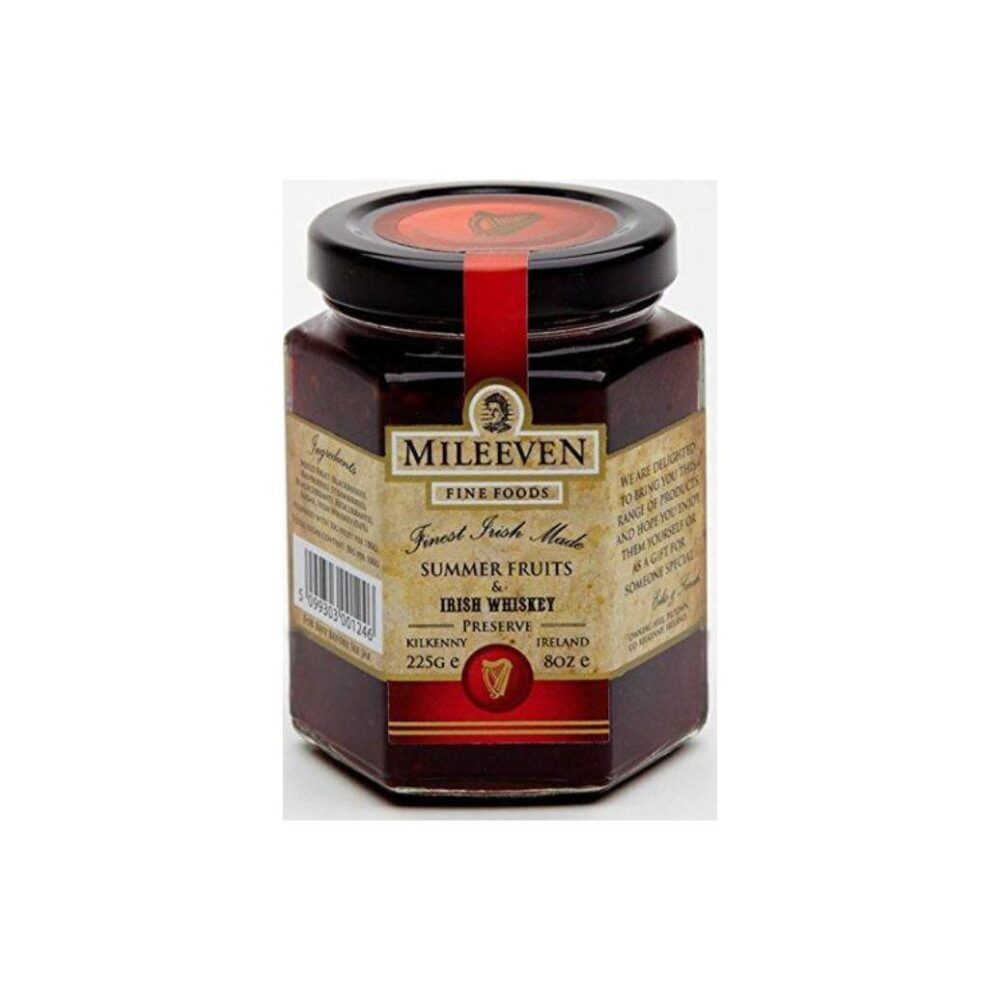 Mileeven Summer Fruits & Whiskey Preserve 225g