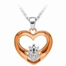 Gold Claddagh Pendant