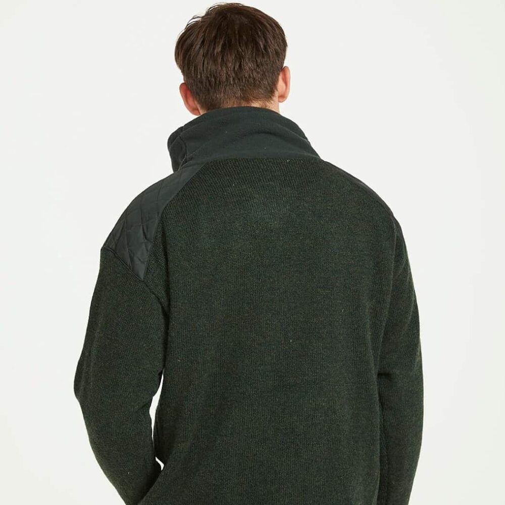Men's Irish Cowl Neck Pullover Sweater - Green