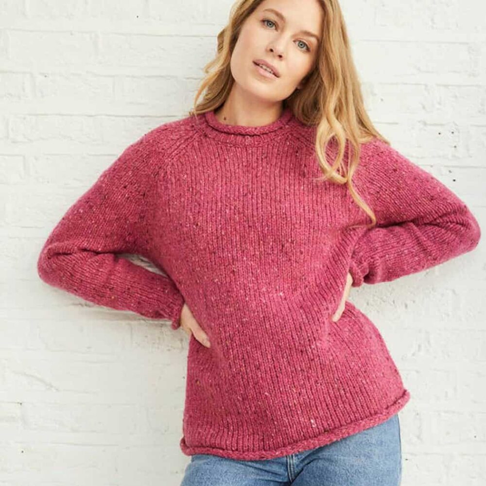 Women's Crew Rollneck Sweater