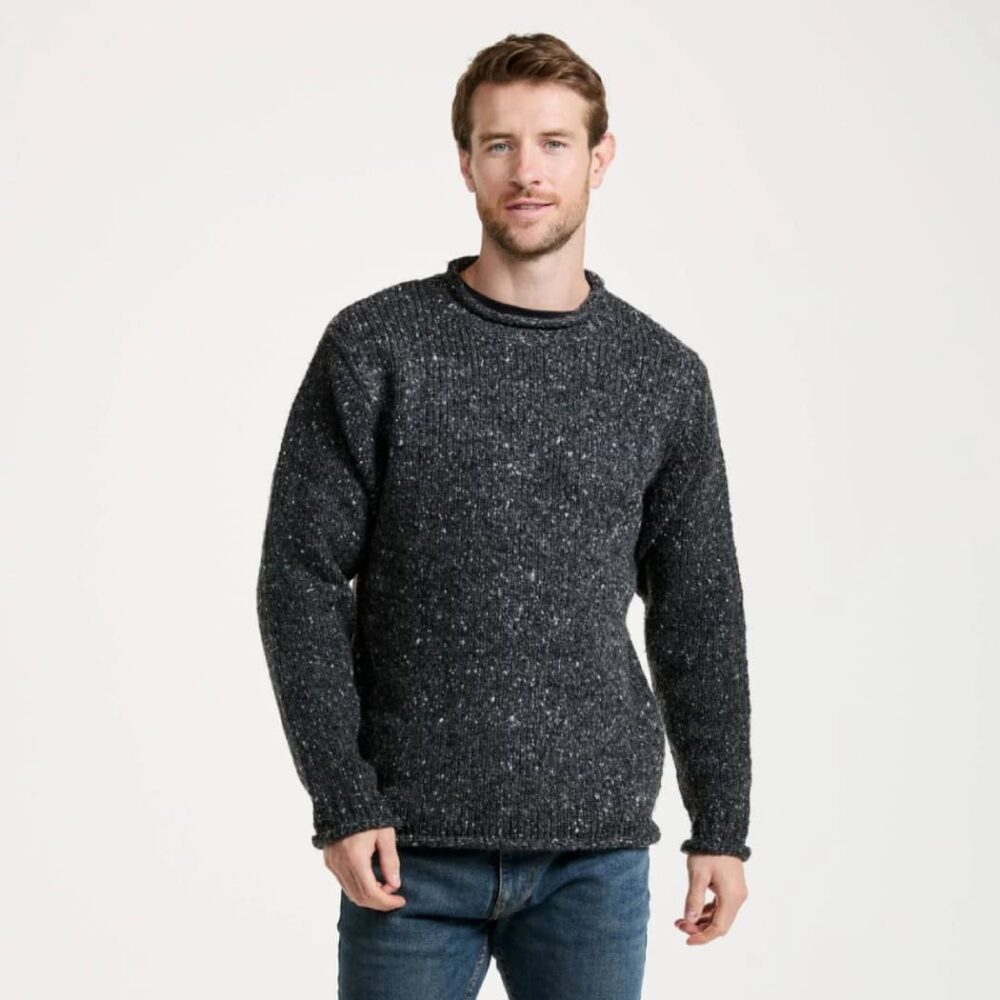 Irish Roll Neck Sweater