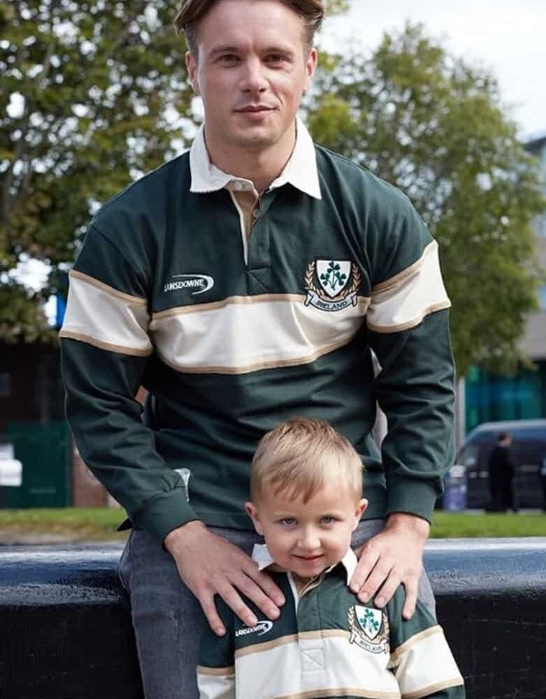 Ireland rugby shirt. Lansdowne.