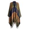 Celtic Knot Ruana - Brown