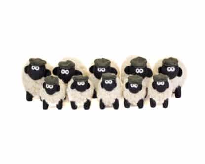 Knit Bit Irish Sheep Collectable - Green Hat - Image 3