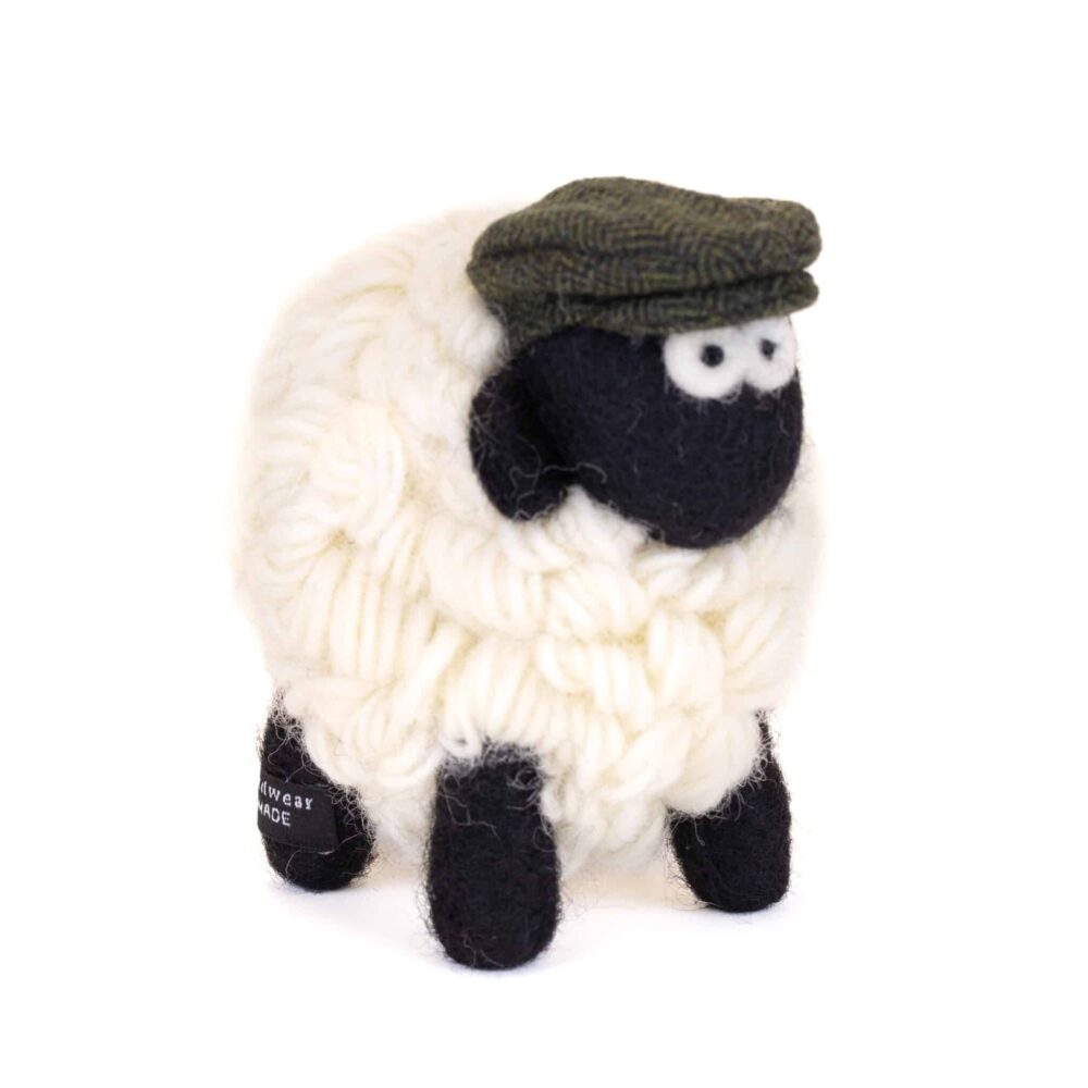 Knit Bit Irish Sheep Collectable - Green Hat