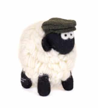 Knit Bit Irish Sheep Collectable - Green Hat
