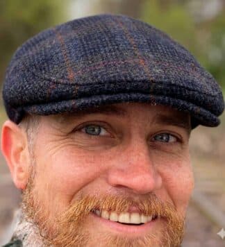 Scots-Irish Harris Tweed Cap.