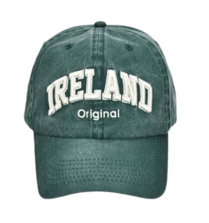 Ireland Embroidered Baseball Cap - Emerald Green
