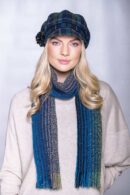 Ladies Newsboy and Skellig Scarf Combo