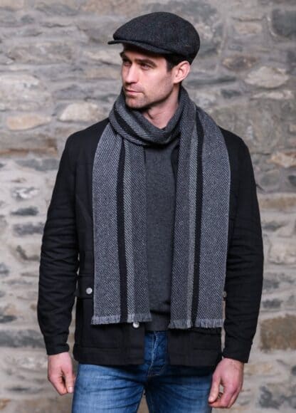 Irish Wool Kerry Cap - Gray - Image 2