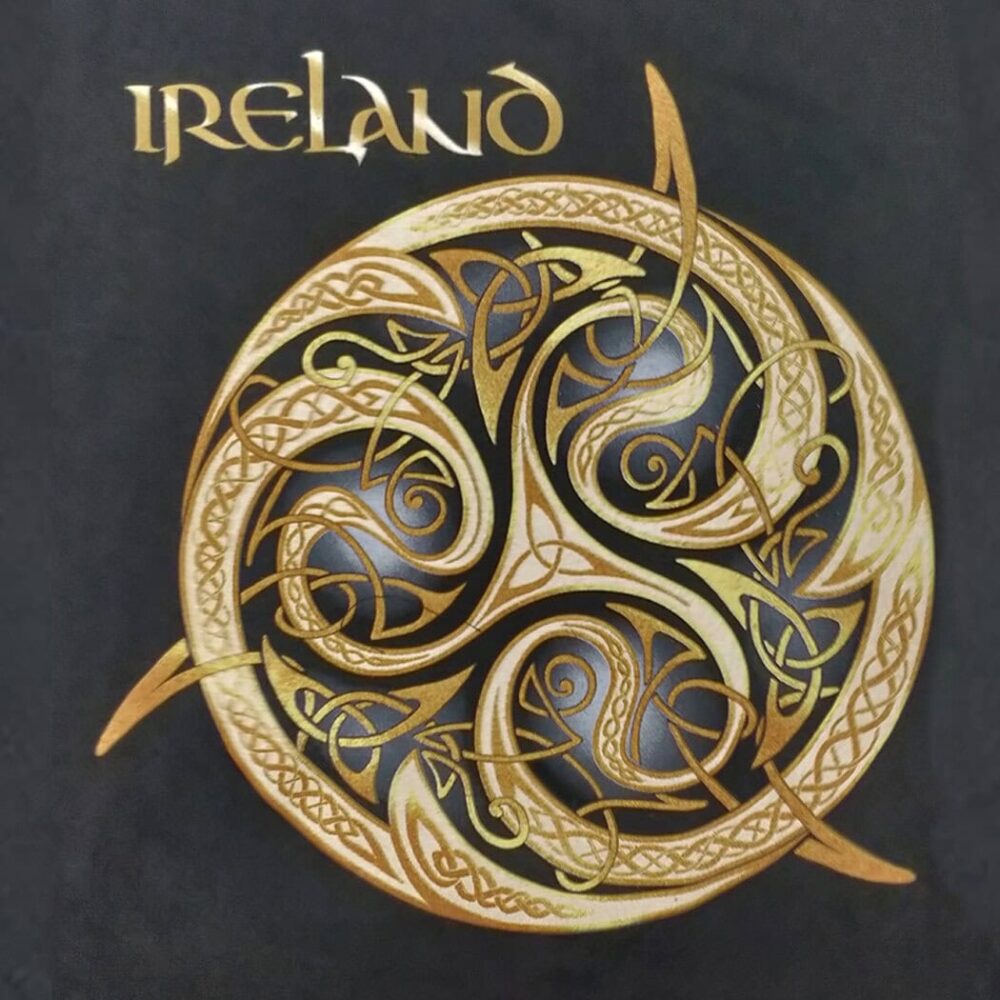 Irish Celtic Knot T-Shirt - Navy