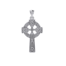 Celtic Cross Silver Pendant