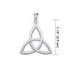 Celtic Knot Silver Pendant