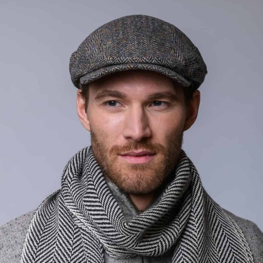 Ivy Trinity Cap - Gray Herringbone