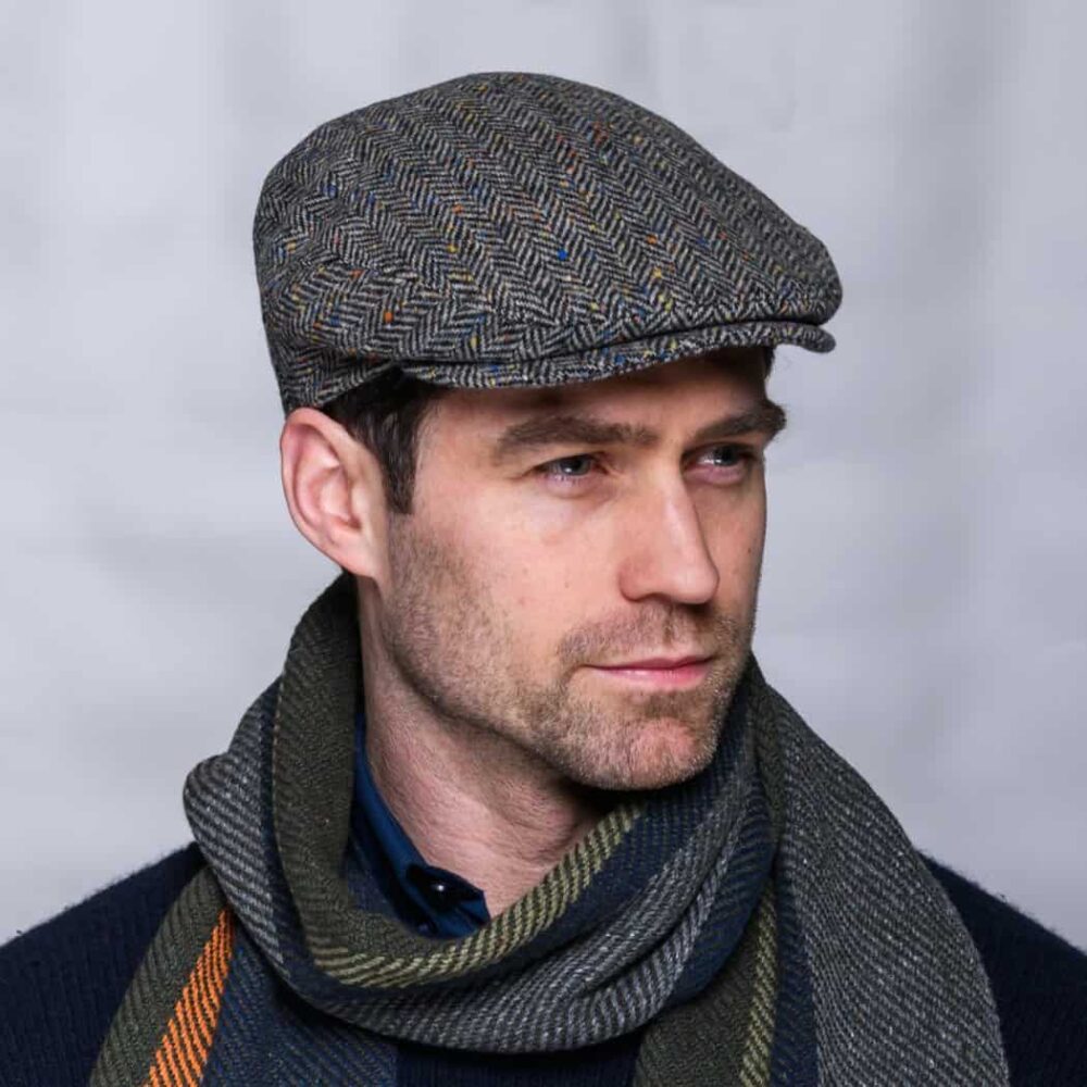 Ivy Trinity Cap - Gray Herringbone