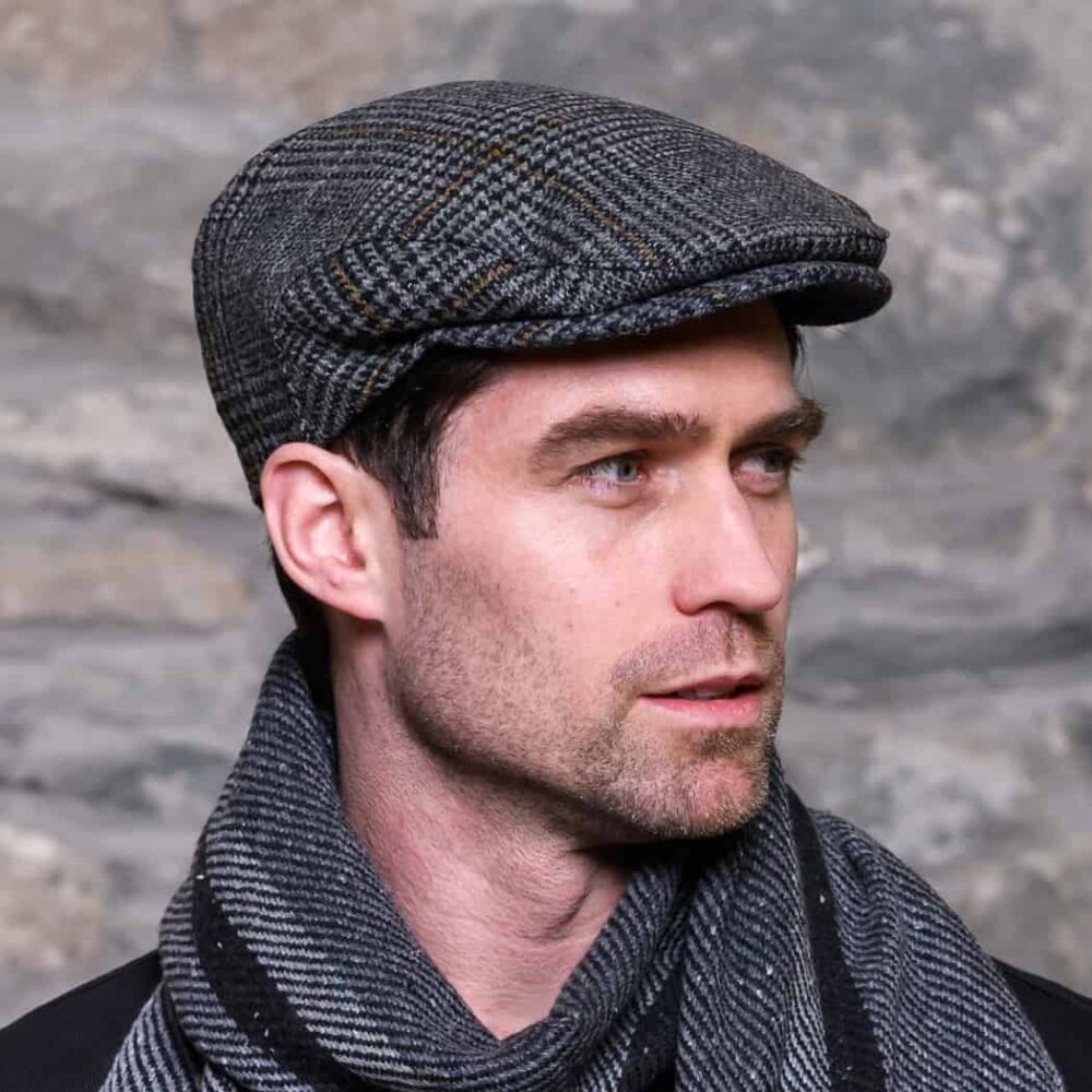 Authentic Irish Tweed Trinity Flat Cap