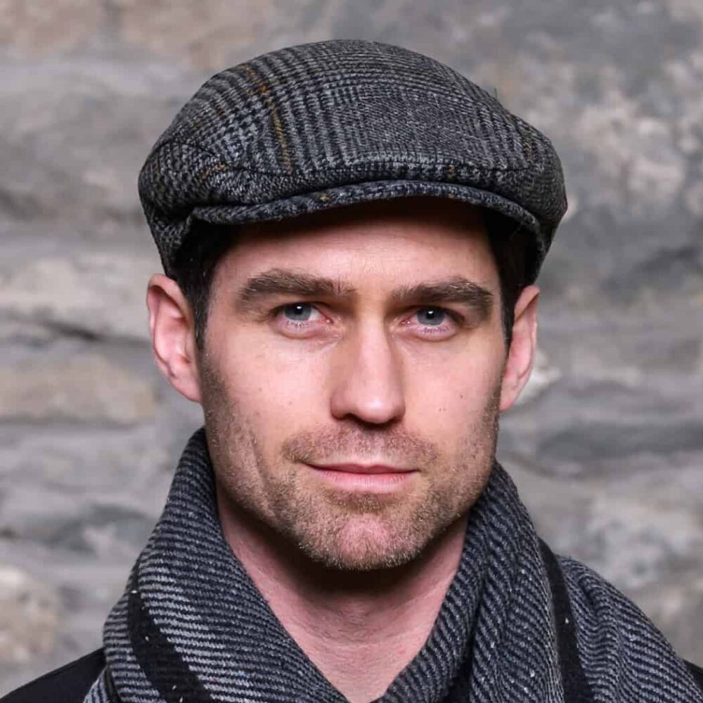 Authentic Irish Tweed Trinity Flat Cap