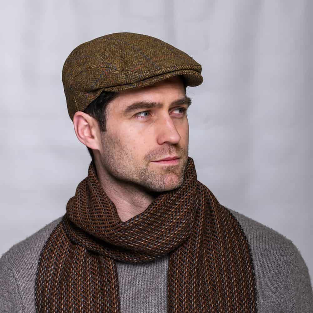 Irish Wool Trinity Flat Cap