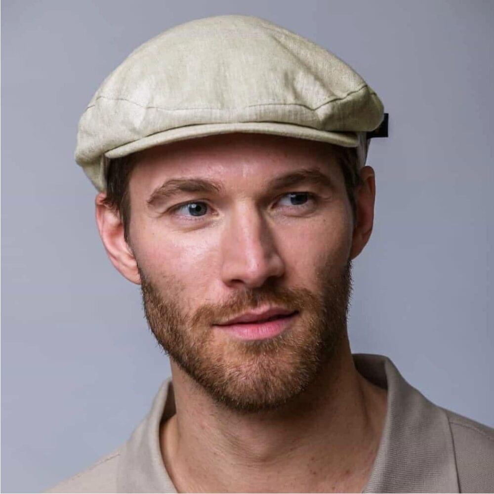 Summer Light Linen Cap | Stone