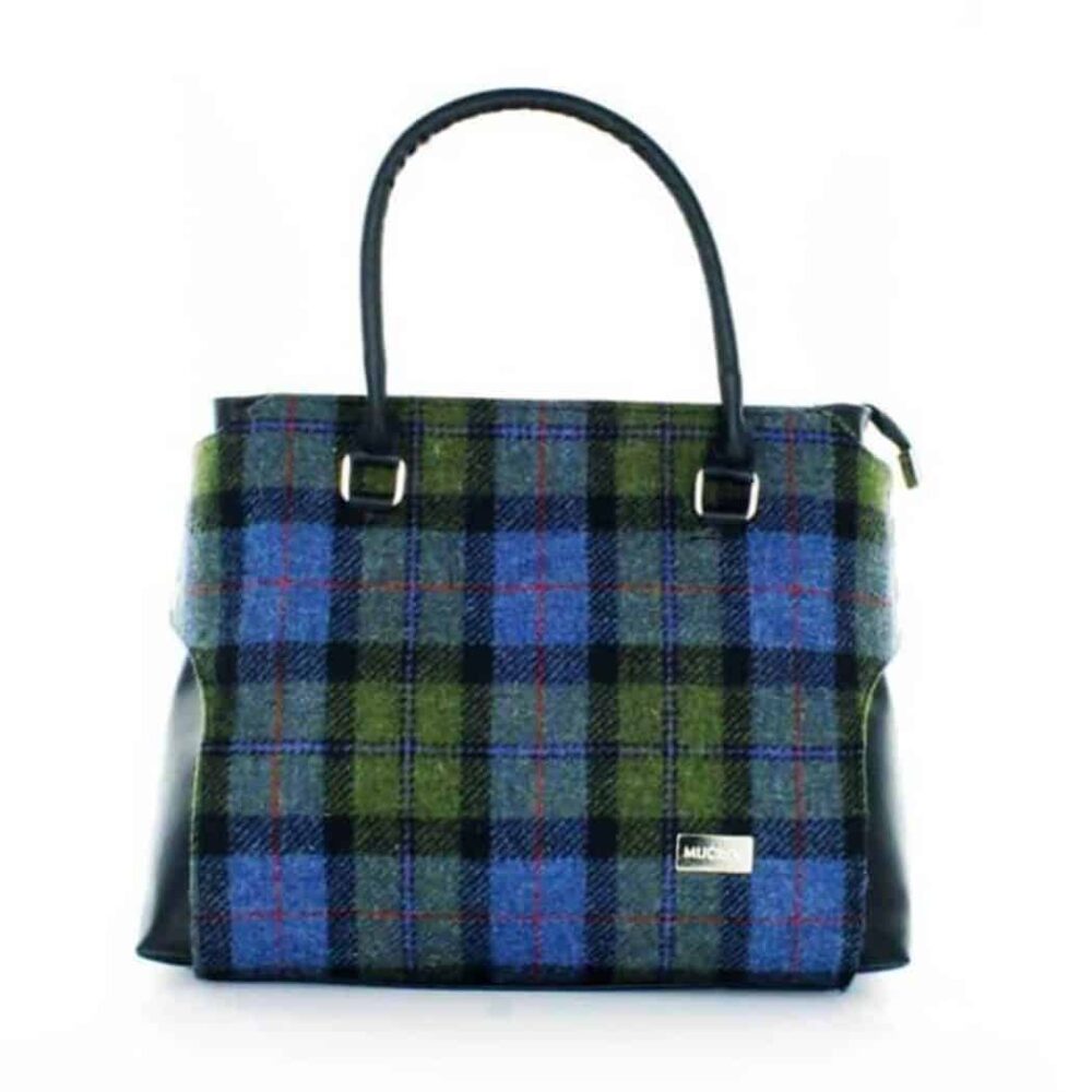 Ladies' Plaid Flapper Hat & Emily Bag Combo