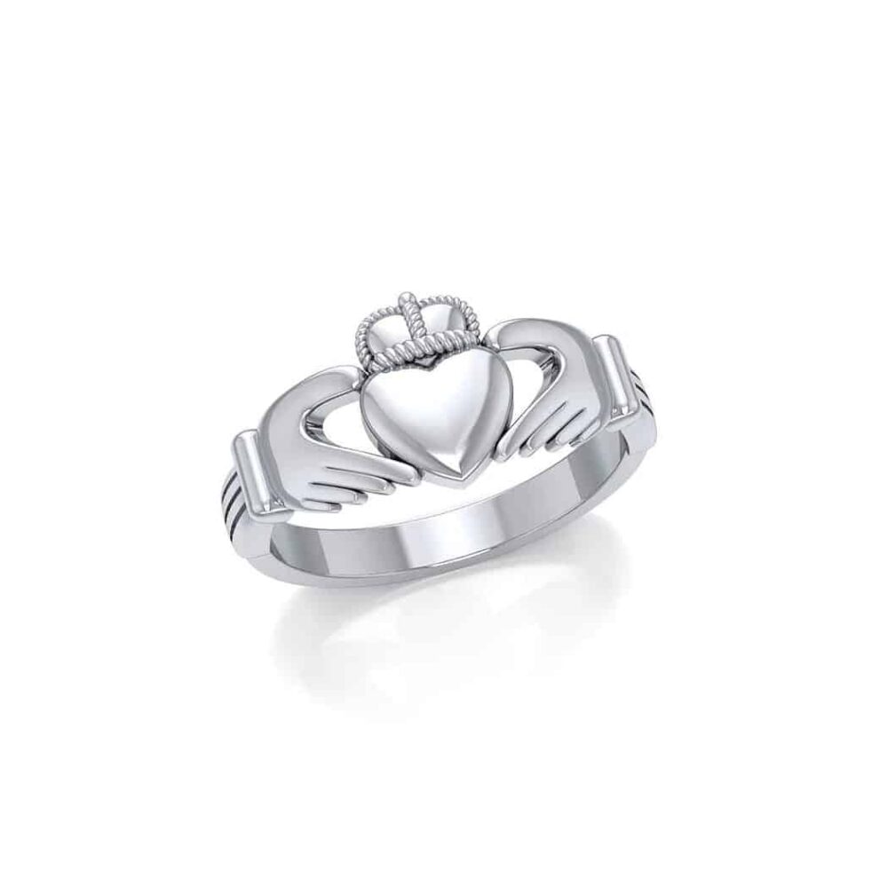 Silver Claddagh Ring