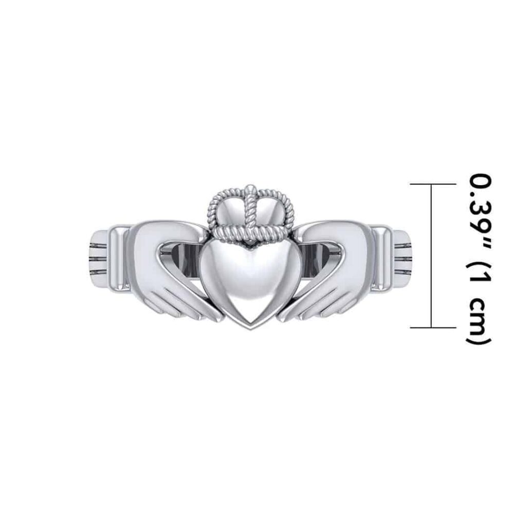 Silver Claddagh Ring