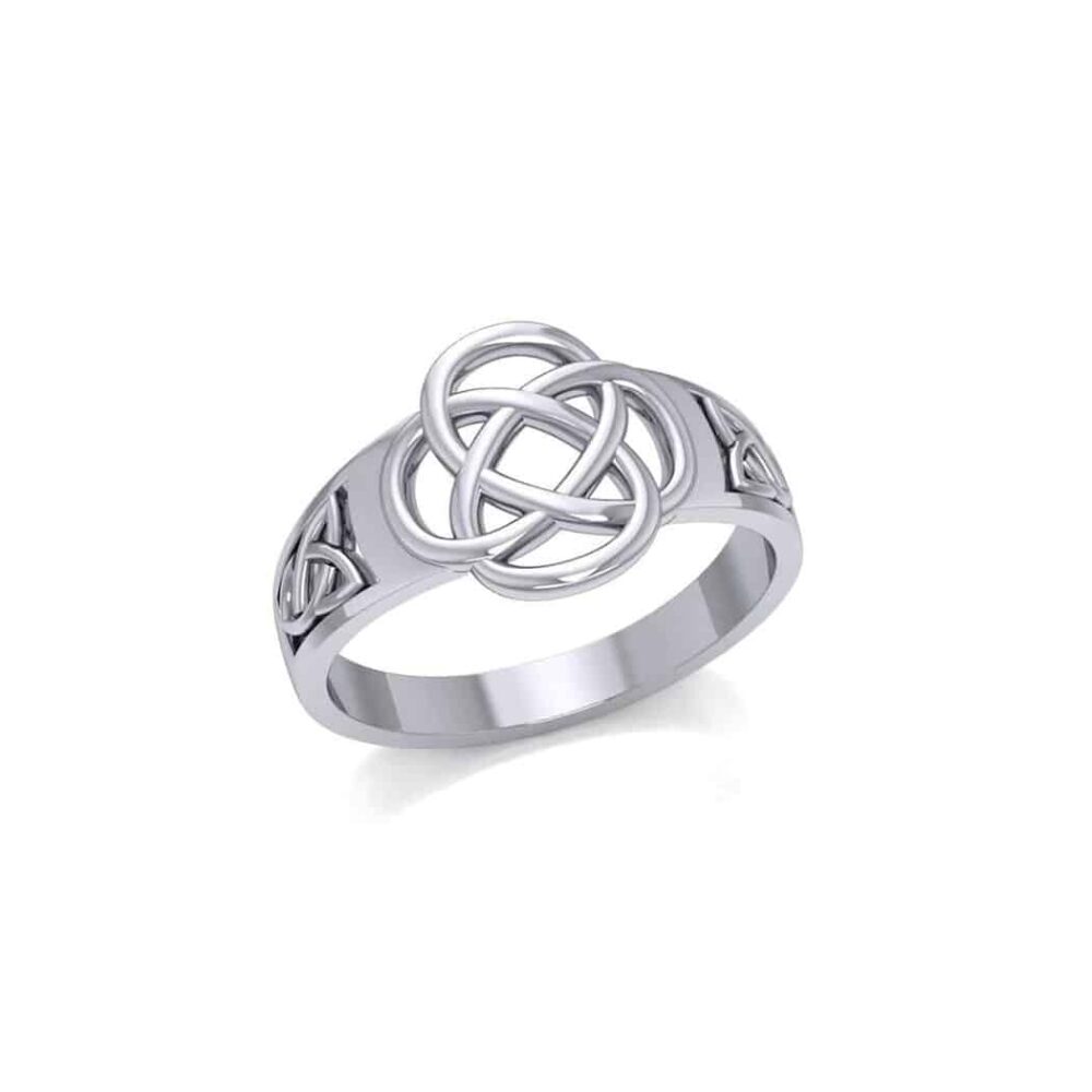 Celtic Weave Silver Ring