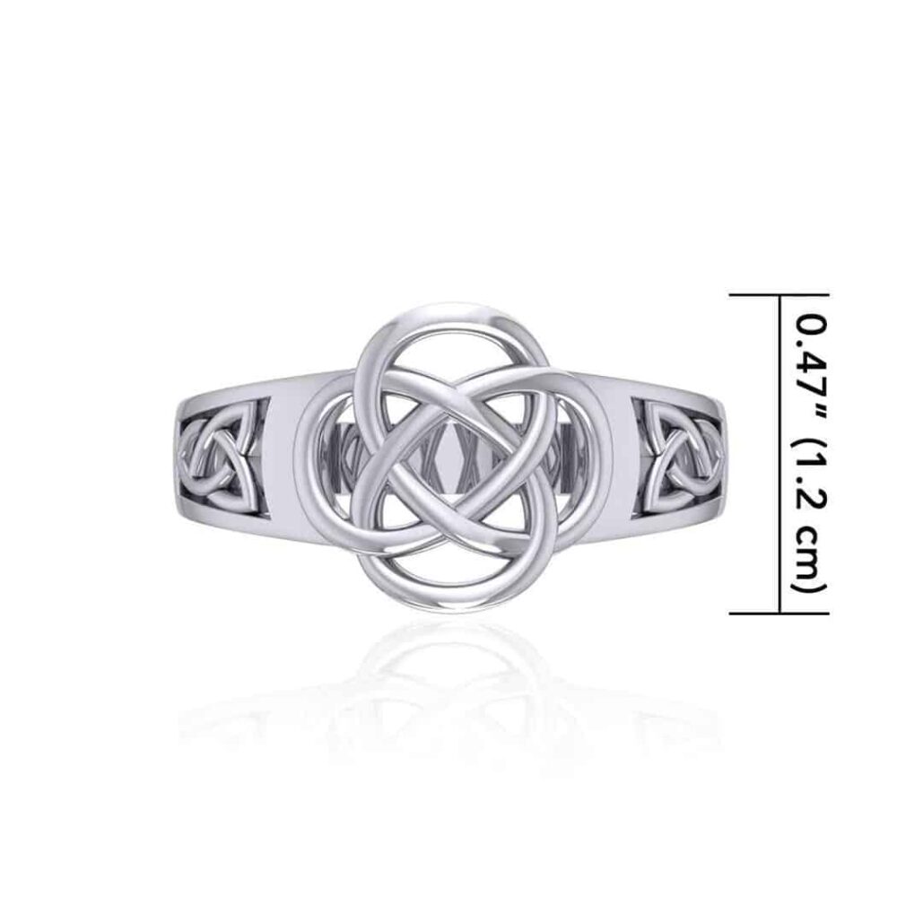 Celtic Weave Silver Ring